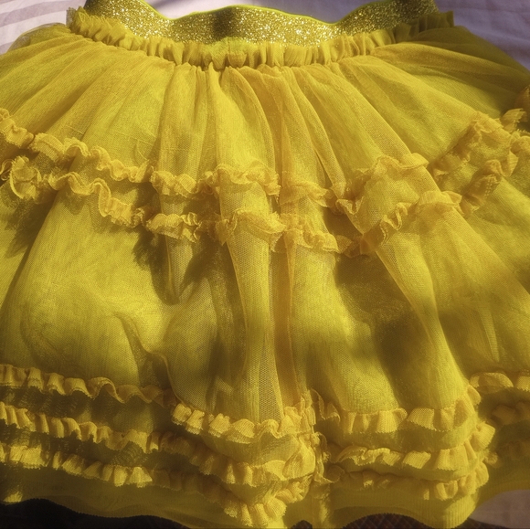 Mini Boden Tulle Ruffle Skirt - Picture 1 of 5